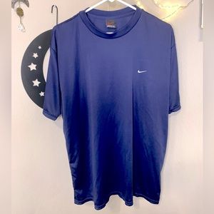 Nike Navy Blue Athletic T Shirt
